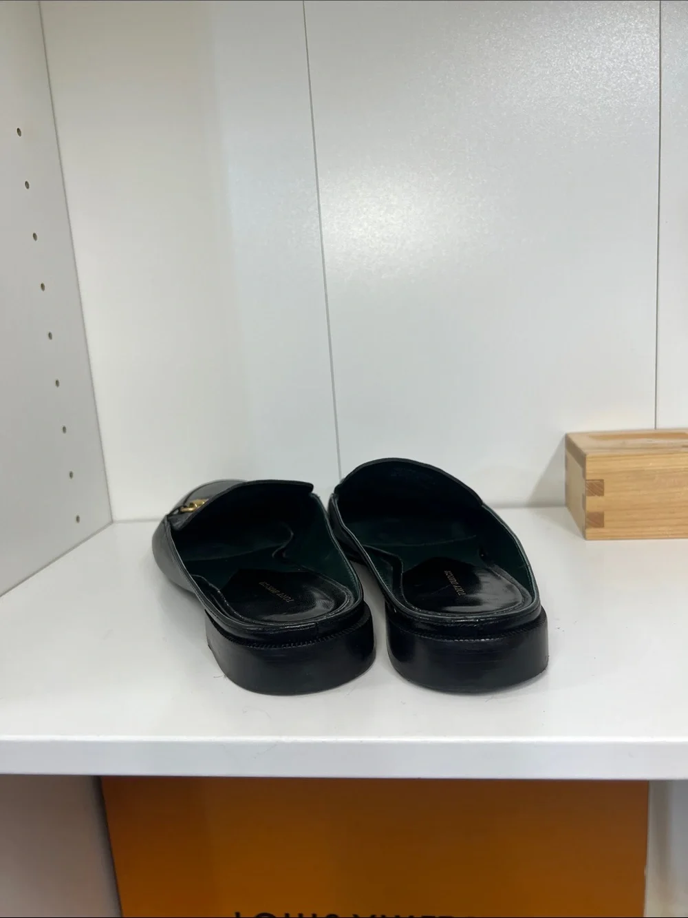 🔥 Tory Burch Leather Jessa Loafer Mules women size 9 EUC